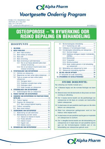 osteoporose – 'n bywerking oor risiko bepaling en ... - insightcpd.co.za