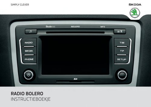 RADIO BOLERO INSTRUCTIEBOEKJE - Media Portal - škoda auto