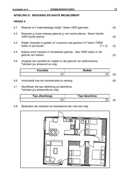 GRAAD 11 NOVEMBER 2012 VERBRUIKERSTUDIES