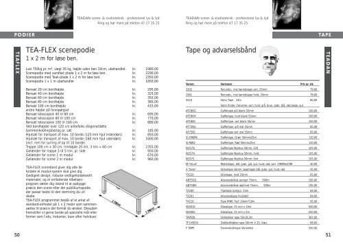 Teadan Katalog A5