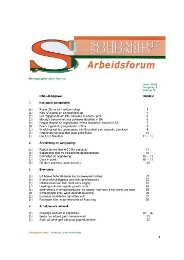 Arbeidsforum Jaargang 3 Volume 5 reg