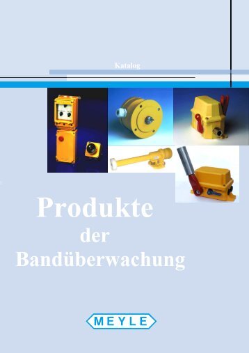 Bandüberwachung Katalog deutsch - MEYER Industrie-Electronic ...