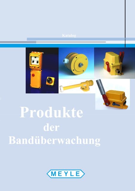 Bandüberwachung Katalog deutsch - MEYER Industrie-Electronic ...