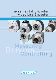 INCREMENTAL ENCODER MyInc - MEYER Industrie-Electronic ...