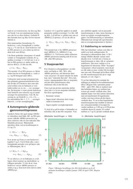 Prognosemetoder – en oversikt - Telenor