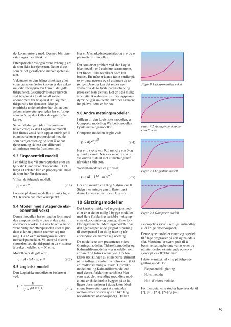 Prognosemetoder – en oversikt - Telenor