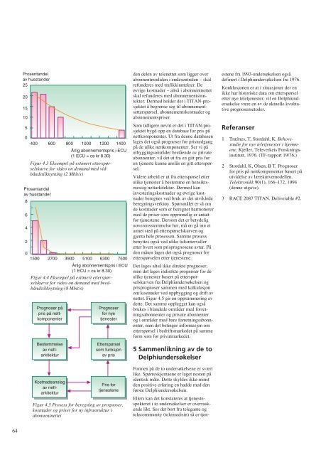 Prognosemetoder – en oversikt - Telenor