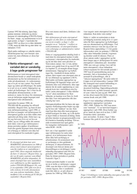 Prognosemetoder – en oversikt - Telenor