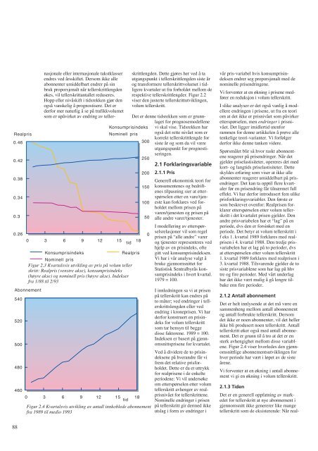 Prognosemetoder – en oversikt - Telenor