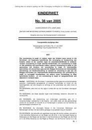 Die Kinderwet, No 38 van 2005.