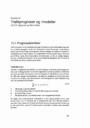 Trafikprognoser og -modeller - Vejbanken