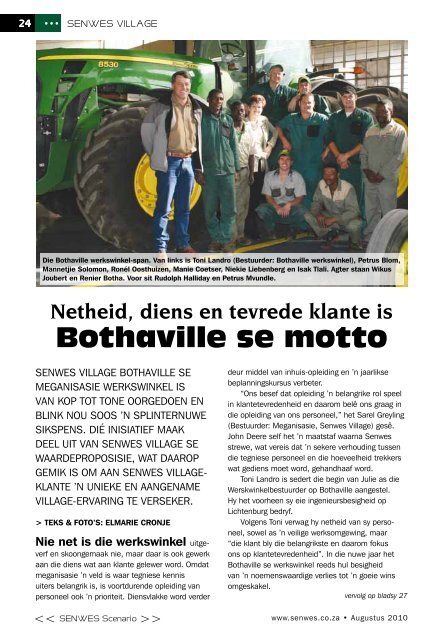 Agri NW Jongboer - Senwes Tuisblad