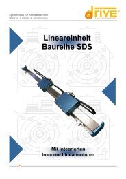LINEAREINHEIT SDS - www.a-drive.de - A-Drive Technology GmbH