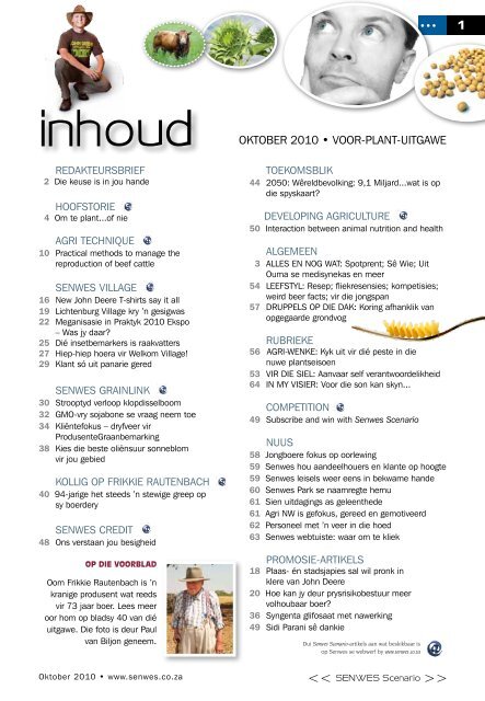 Oktober - Senwes Tuisblad