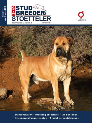Stamboek Elite • Breeding objectives • Die Boerboel ... - SA Stamboek
