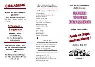 Aktueller Werbe-Flyer - MGV 