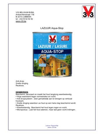 Lazuur Aqua-Stop BE nl - Plastor