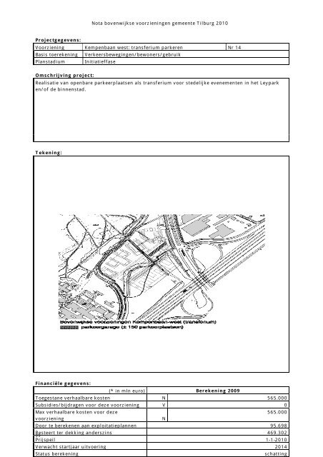 ontwerp-exploitatieplan koningsoord - toelichting en voorschriften