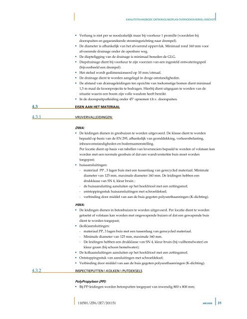 ontwerp-exploitatieplan koningsoord - toelichting en voorschriften