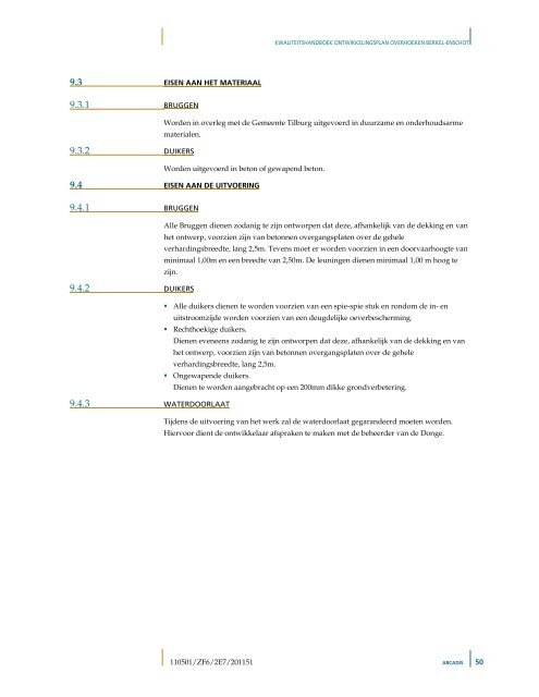 ontwerp-exploitatieplan koningsoord - toelichting en voorschriften