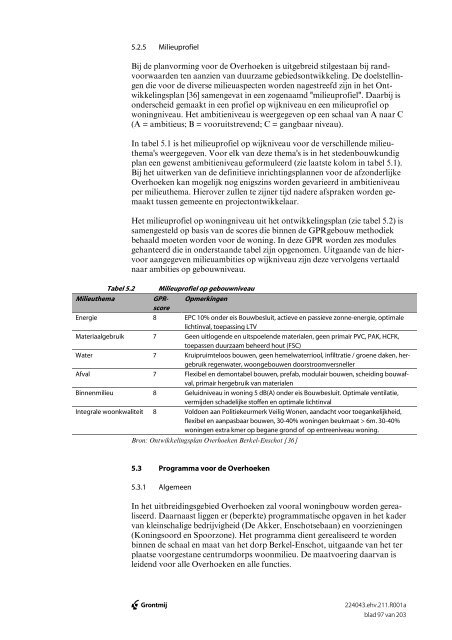 ontwerp-exploitatieplan koningsoord - toelichting en voorschriften