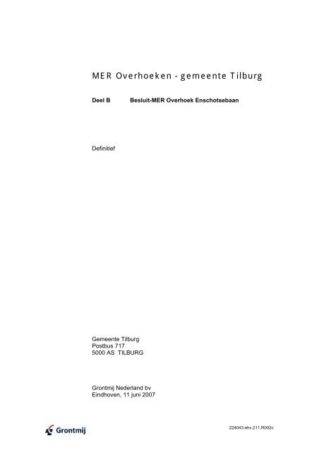 ontwerp-exploitatieplan koningsoord - toelichting en voorschriften