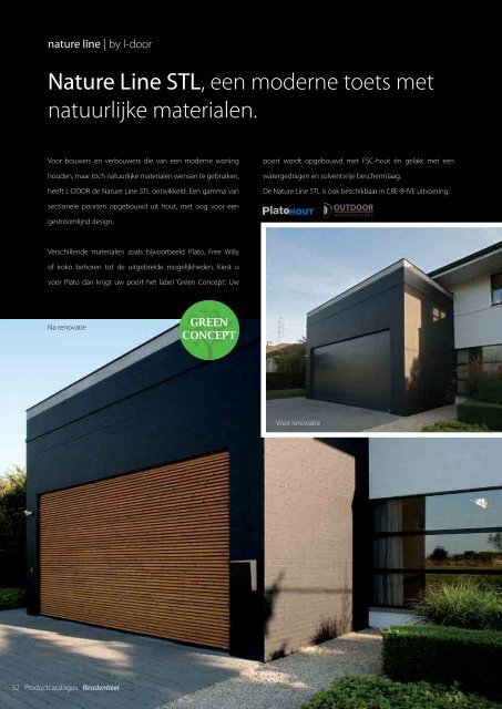 Productcatalogus - l-door sectional doors