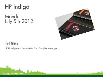 HP Indigo Presentation - Mondi