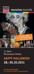happY halloWeen 28.-30.10.2011 - Monschau