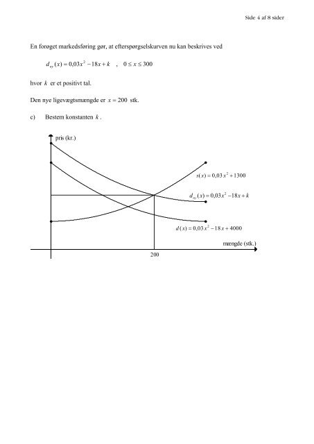 Matematik A, hhx, den 15. august 2011 (pdf)