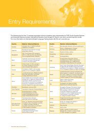 Entry Requirements - TAFE SA