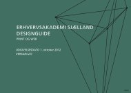 ErhVErVSAkADEmI SjæLLAnD DESIGnGUIDE