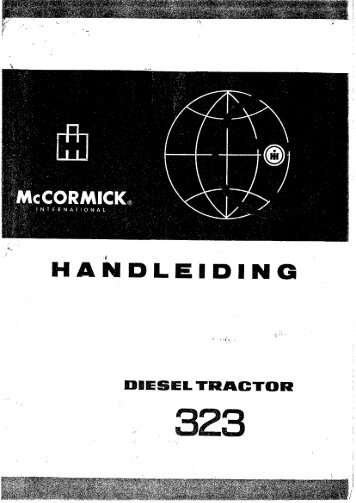 International 323 Handleiding.pdf - OTMV Noord Brabant