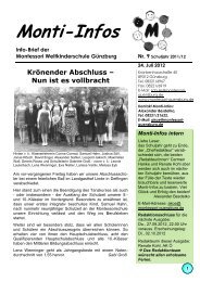 Fragebogen zum Kaninchenreferat - Montessori Verein Günzburg eV