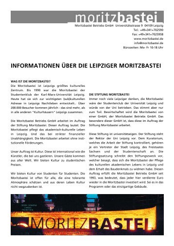 MB INFOS.qxd - Moritzbastei