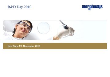 Präsentation des R&D Days (Gesamt-PDF) - MorphoSys AG
