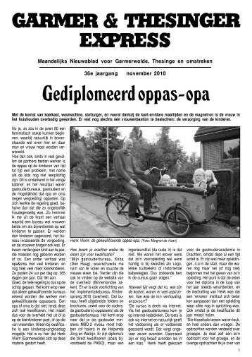 Gediplomeerd oppas-opa - Garmerwolde.net