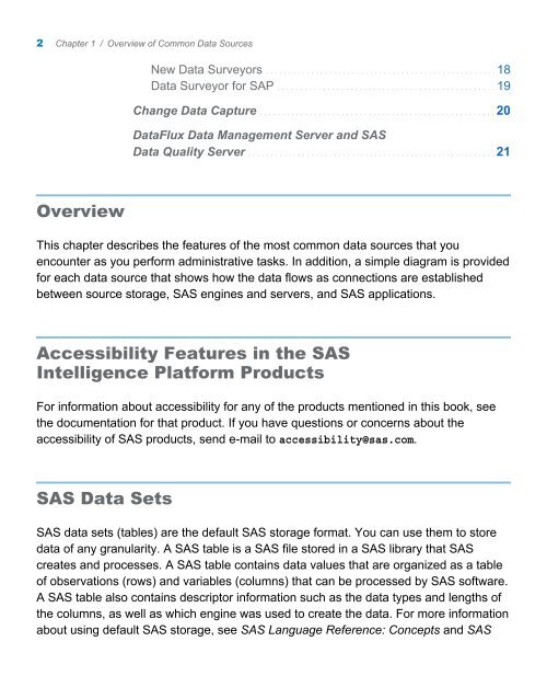 SAS 9.3 Intelligence Platform: Data Administration Guide, Second ...