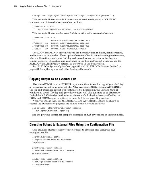 SAS(R) 9.1.3 Companion for z/OS