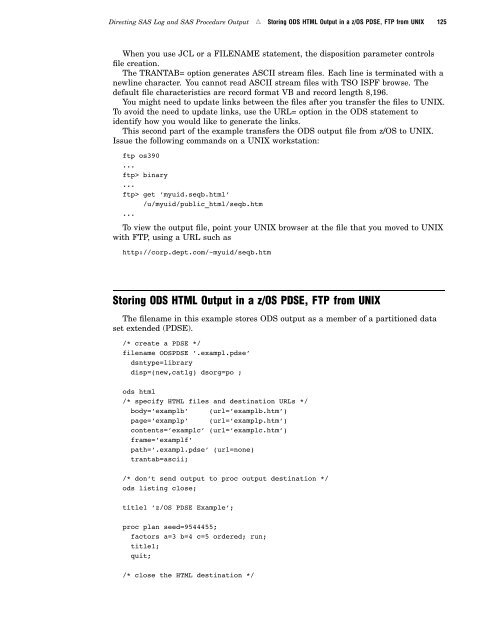 SAS(R) 9.1.3 Companion for z/OS