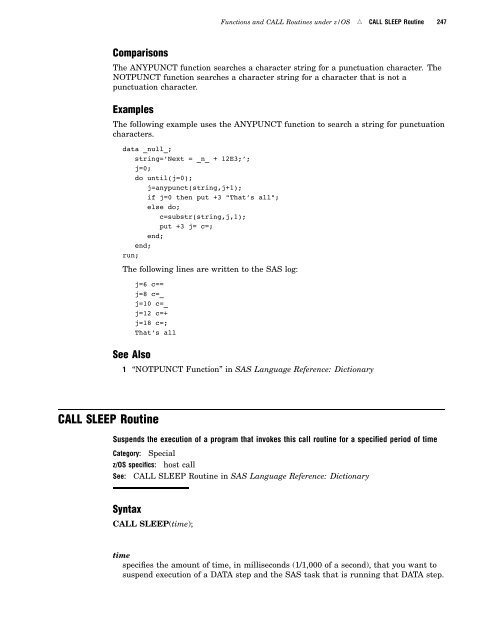 SAS(R) 9.1.3 Companion for z/OS