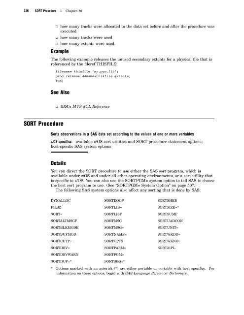 SAS(R) 9.1.3 Companion for z/OS