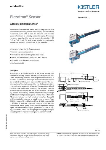 Datenblatt, Typ 8152B… Data Sheet, Type 8152B… - Helmar