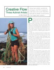 Creative Flow: Three Activist Artists - Linda Gass