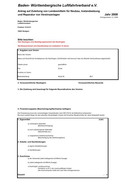 BWLV Zuschußantrag 08