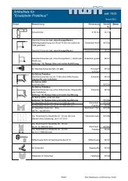 Praktikus (Ersatzteile) - MOTT Metallwaren und Bühnenbau GmbH