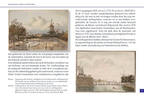 Amsterdams schans en bolwerken - Theo Bakker's Domein