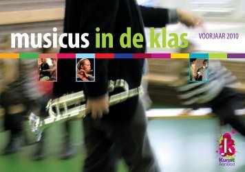 Brochure van Musicus in de Klas - Stichting KunstAanBod
