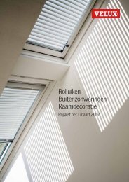 VELUX raamdecoratie - Klusbedrijf Atos