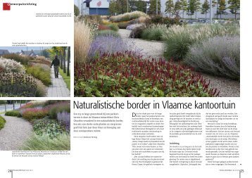 Naturalistic border in Tuin & Landschap 2012 - Modeste Herwig